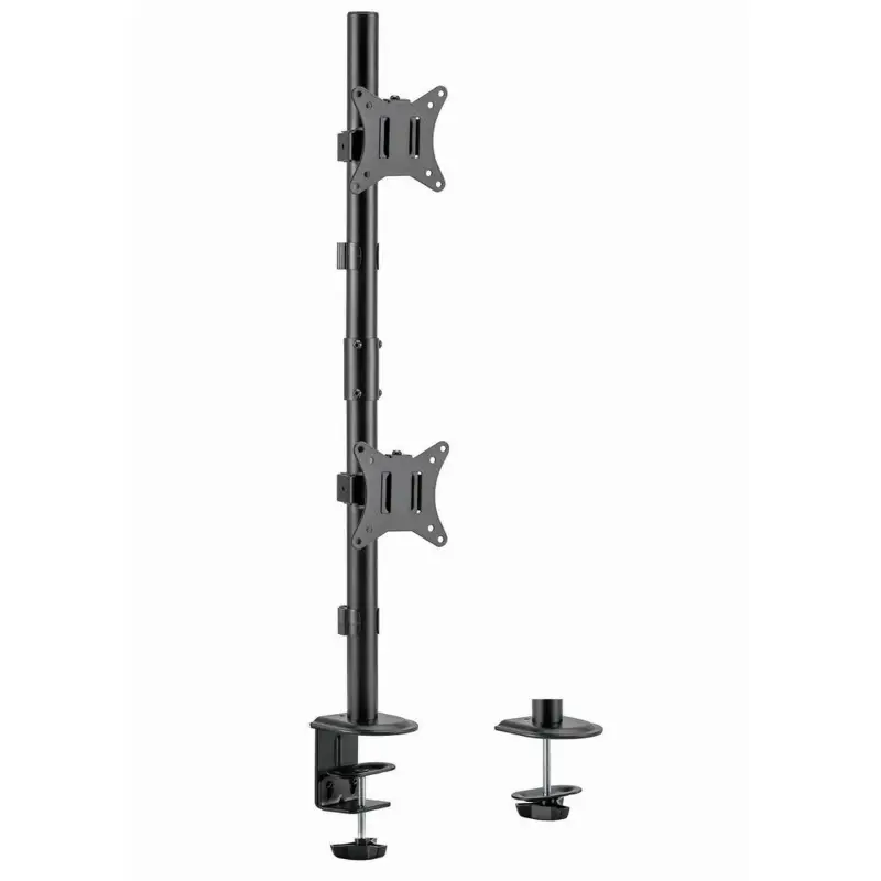 Picture of Gembird Adjustable 2-display vertical desk mount,  17”-32” MA-D2-02