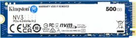 Picture of Kingston NV3 500GB NVMe PCIe 4.0 x4 SSD  SNV3S/500G