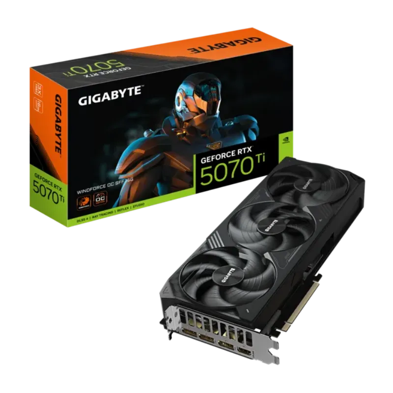 Picture of Gigabyte GeForce RTX 5070 Ti WINDFORCE OC SFF 16G