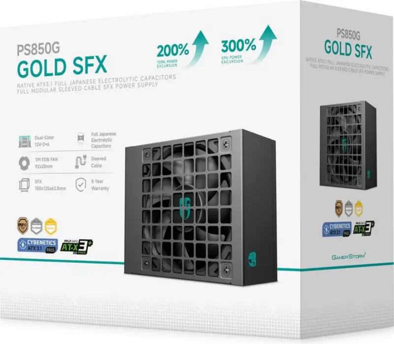 Picture of DeepCool PS850G SFX R-PS850G-FE0B-JGEU
