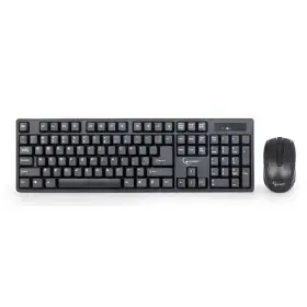 Picture of Gembird  Slim Pro Business wireless desktop set Black,US Layout KBS-WPS-01