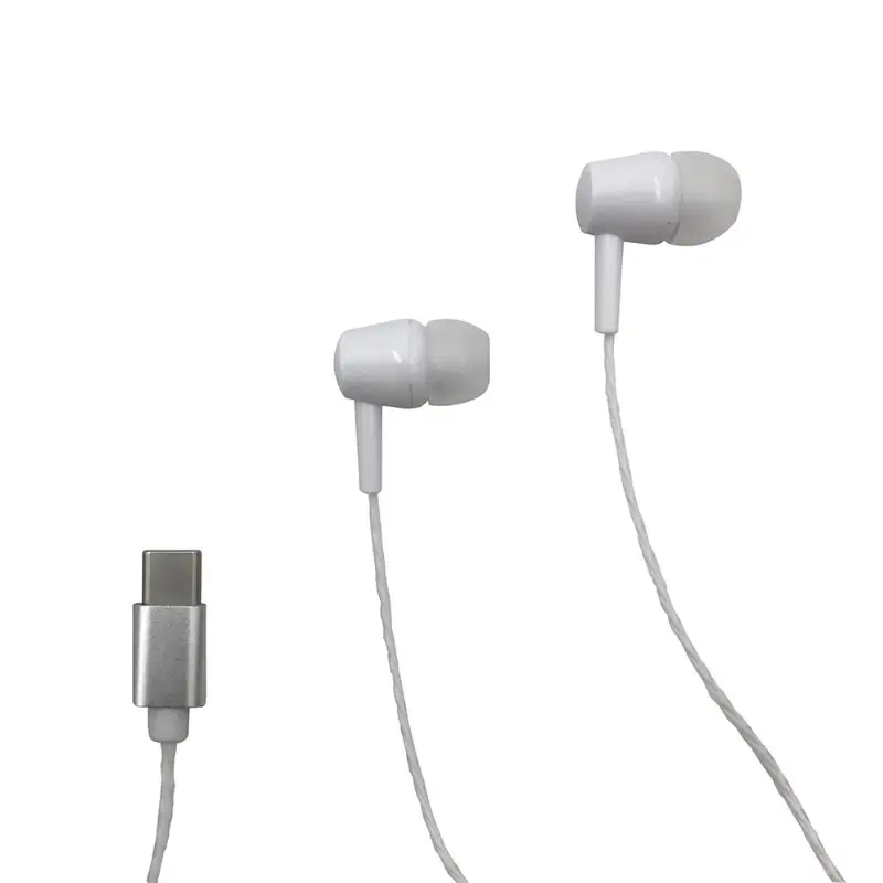 Picture of Mediatech Magicsound USB-C MT3600W White - Compatible with Analog Audio Cellphones Type C