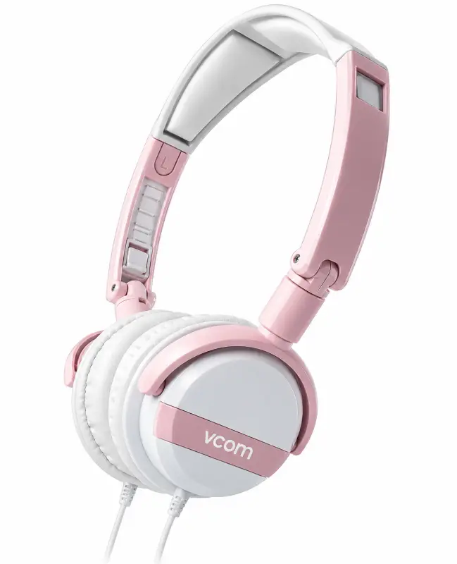 Picture of VCOM PC Headphone Pink DE011M