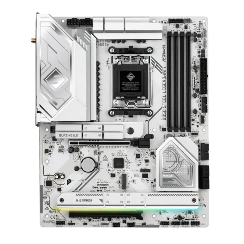 Picture of ASRock B850 Steel Legend WIFI AMD AM5 4DDR5 Mother board