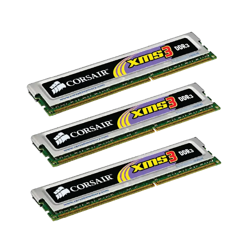 Picture of Corsair XMS3 Classic 3GBKit (3x1GB)