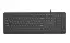 Picture of Gembird  Slim wired multimedia keyboard black KB-MCH-05 US Layout