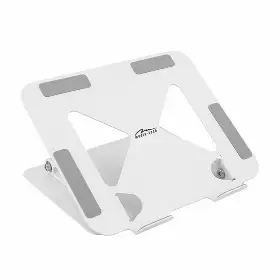 Picture of Mediatech Laptop Stand White Adjustable Ergonomic 10–17 Inch MT2661W