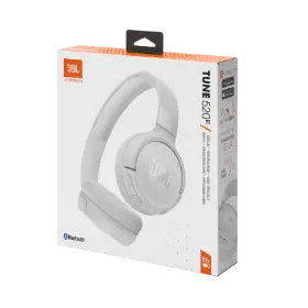 Picture of JBL Tune 520BT Bluetooth Wireless On-Ear Headphone White