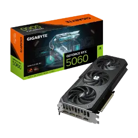 Picture of Gigabyte GeForce RTX 5060  Gaming OC 8GB GDDR7 PCIe Graphics Card – 3-Fan Co