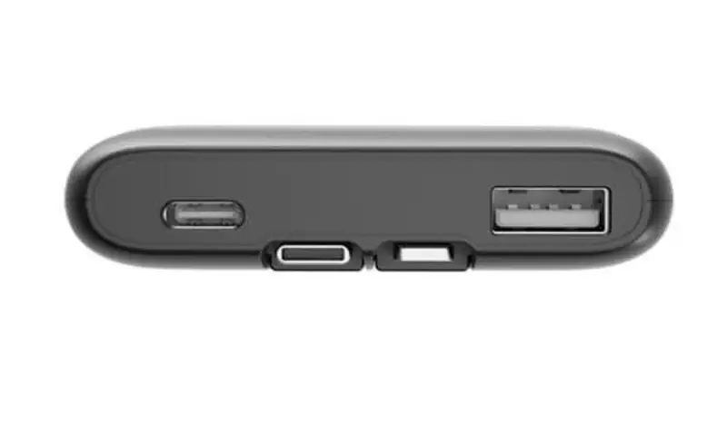 Picture of Gembird 20W Fast Charging Power Bank PB10-PD20-LCD-01 10000mAh Integrated Cables Black