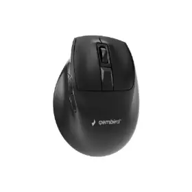 Picture of Gembird Triple-Mode 9-Button Wireless Ergonomic Mouse MUSW-3B-01 Black
